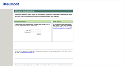 Desktop Screenshot of oakwood.pensionpath.com